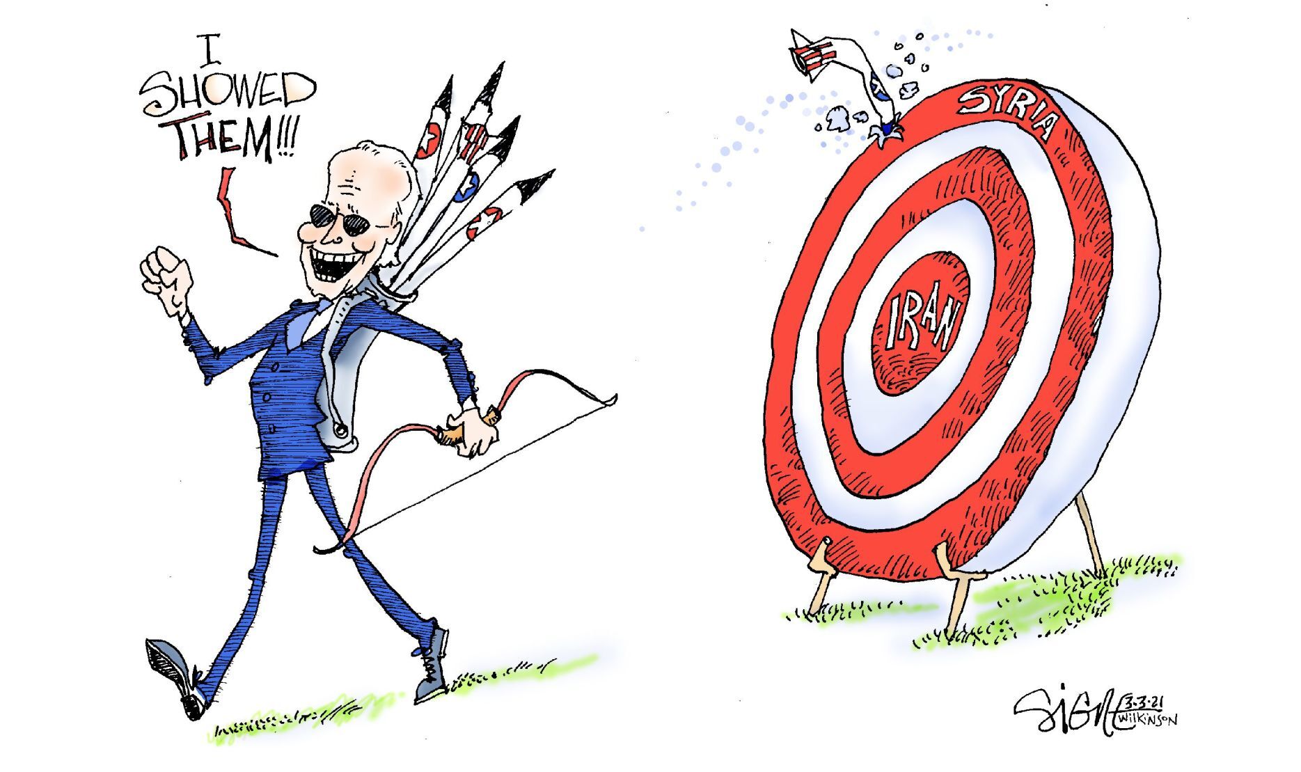 Signe Wilkinson cartoon